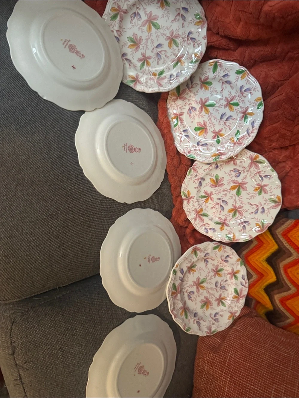 Set of 8 Vintage Royal Doulton 